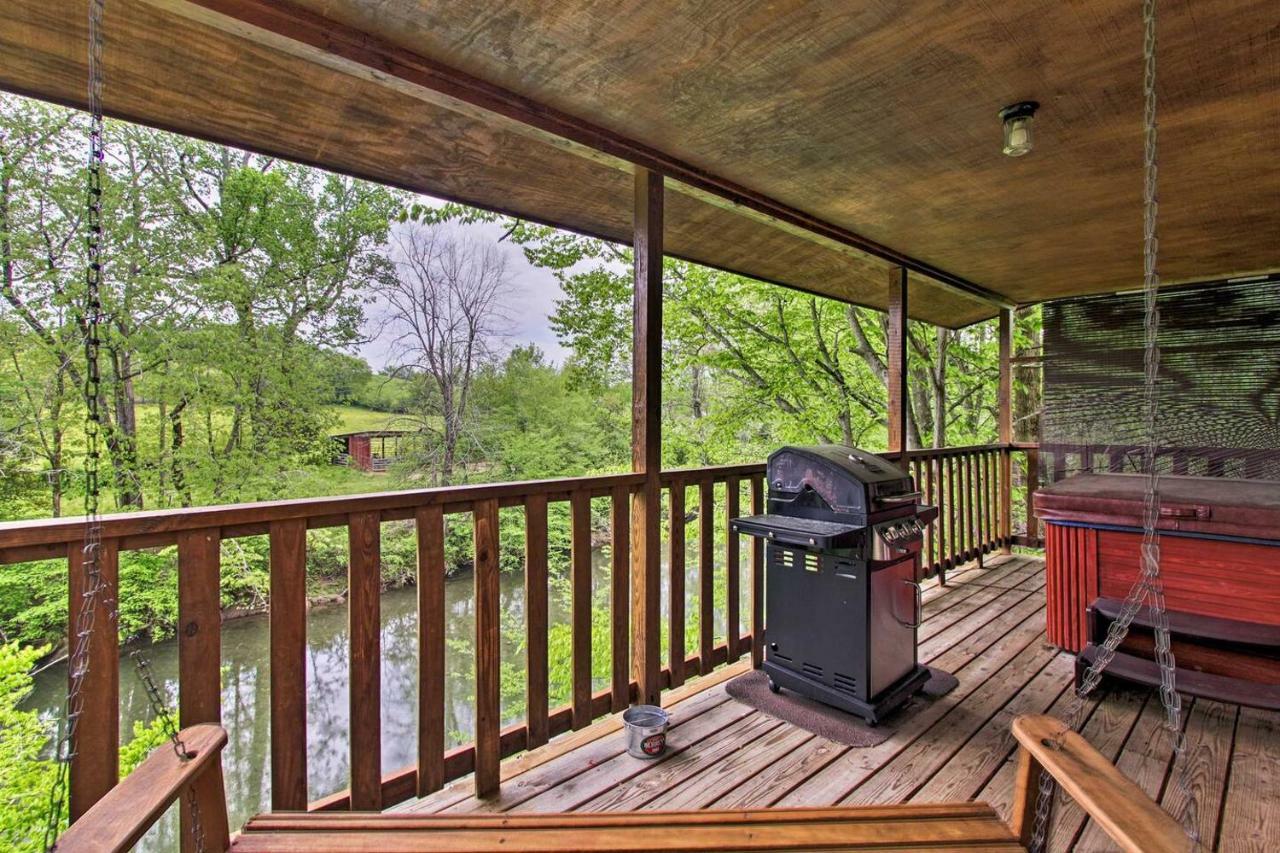 River Rush- Cozy Riverfront Cabin 5 Mi To Pigeon Forge Sevierville Exteriör bild